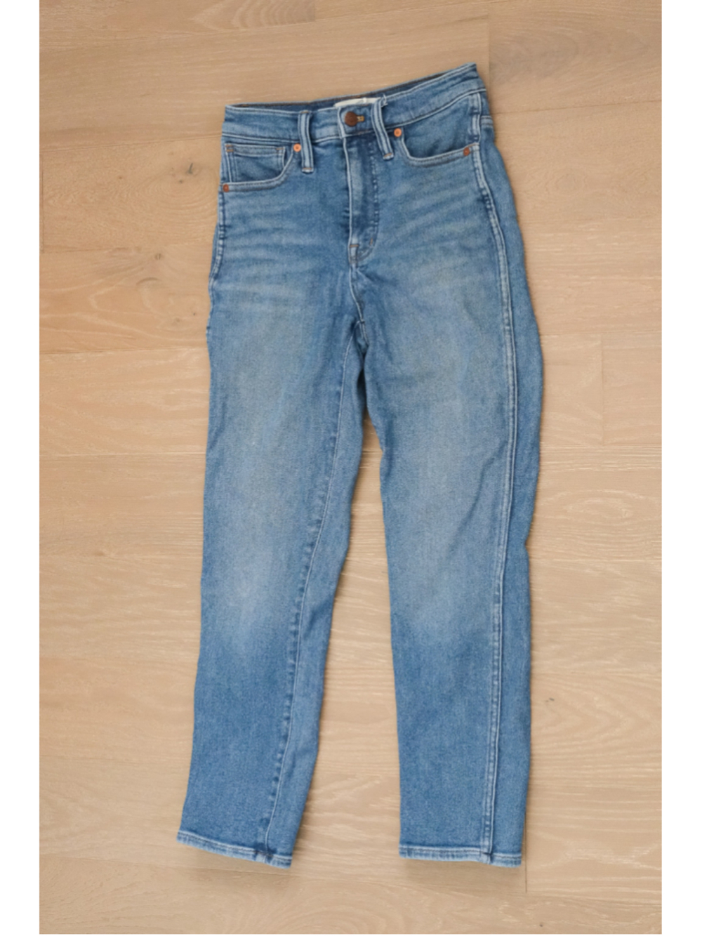 Madewell Women’s Stovepipe Jeans Size 24 Medium Wash